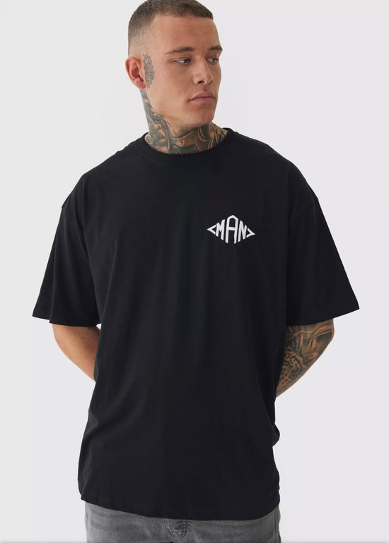 MENS BLACK T SHIRT