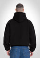 Black Oversized Pullover Hoodie
