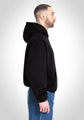 Black Oversized Pullover Hoodie